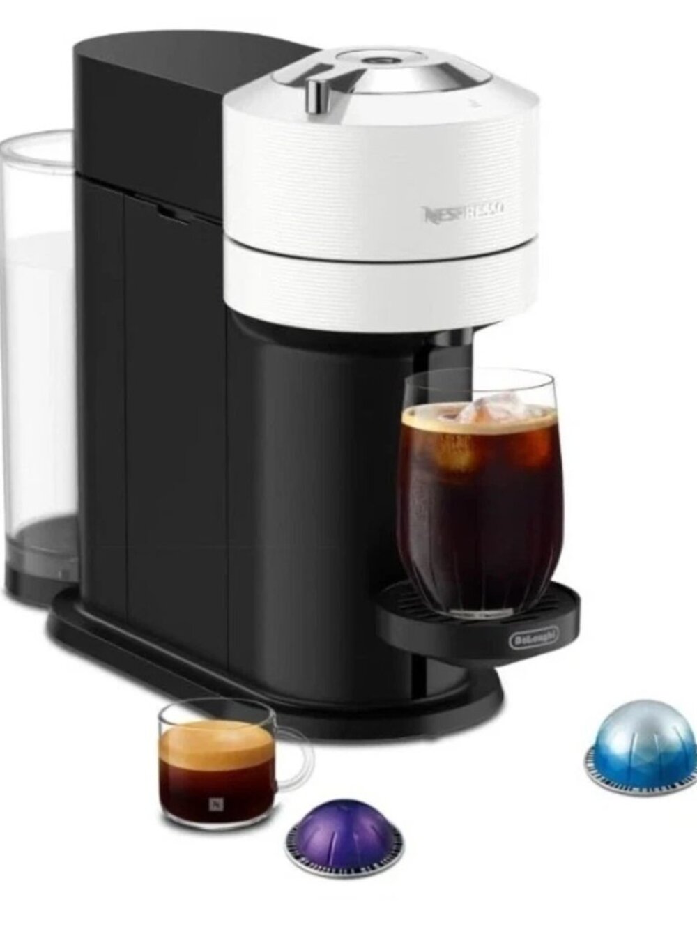 NEW Nespresso Vertuo Next Coffee and Espresso Maker by De'Longhi -White